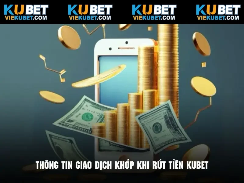 Thông tin giao dịch khi rút tiền phải đảm bảo khớp dữ liệu đăng ký